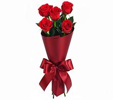 Букет 5 Красных роз Эдлесс Лав в Тюменцево