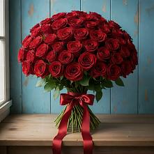 Букет Красные розы Блэк Меджик в Тюменцево