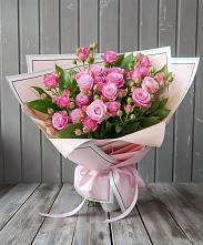Букет Розовый кустик #REPLACE_PRED# Тюменцево
