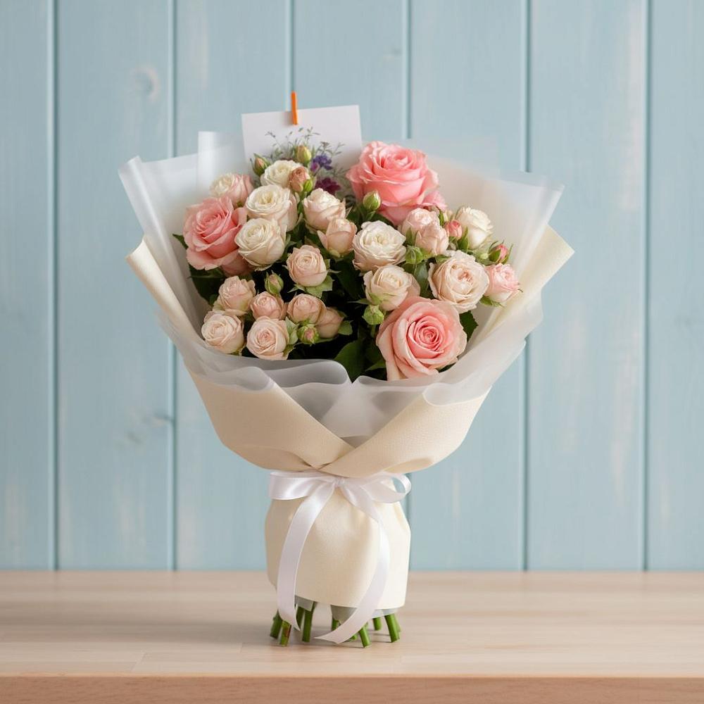 Букет цветов из: Розы в Тюменцево