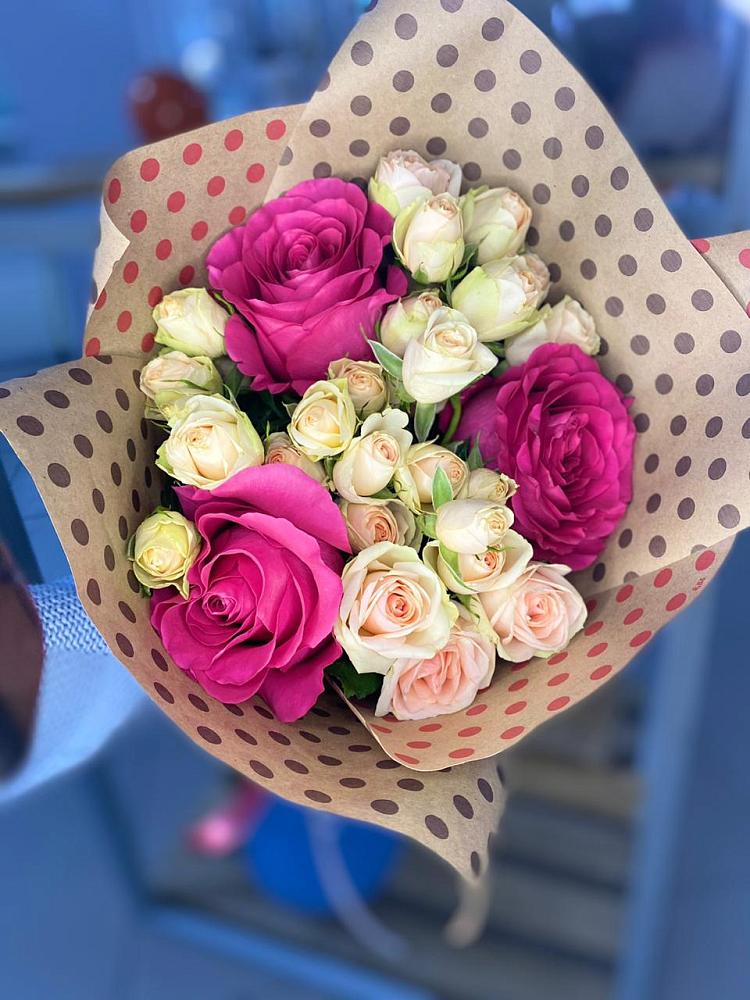 Букет цветов из: Розы в Тюменцево