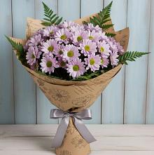Букет цветов из:  Хризантемы #REPLACE_PRED# Тюменцево