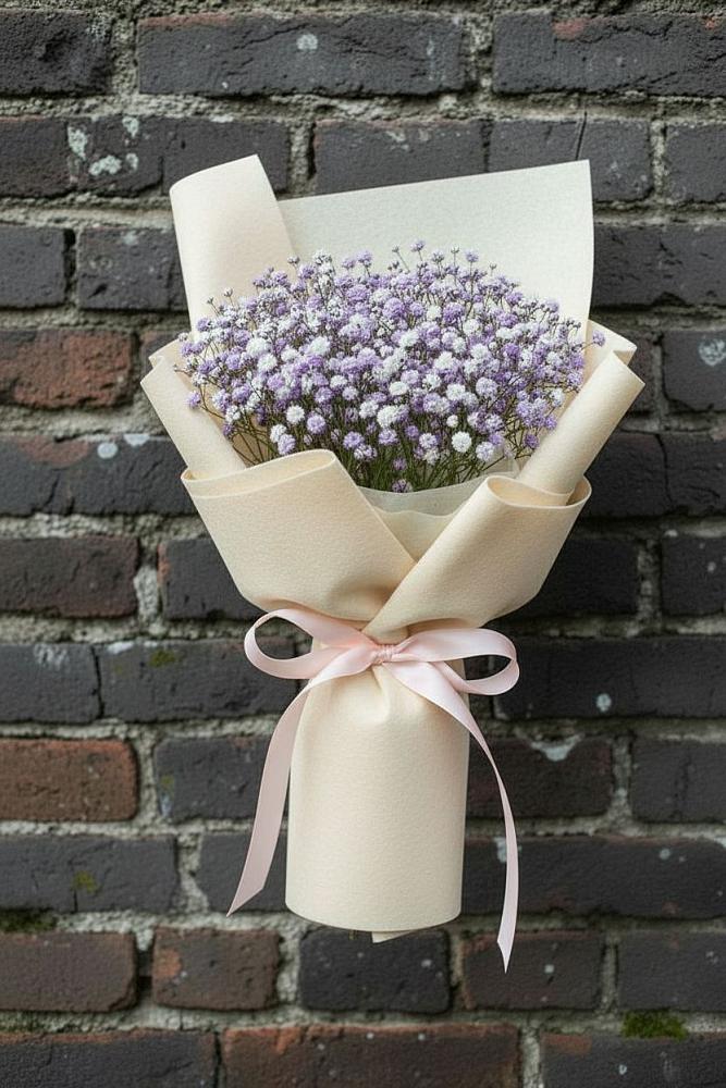 Букет цветов из: Гипсофила в Тюменцево