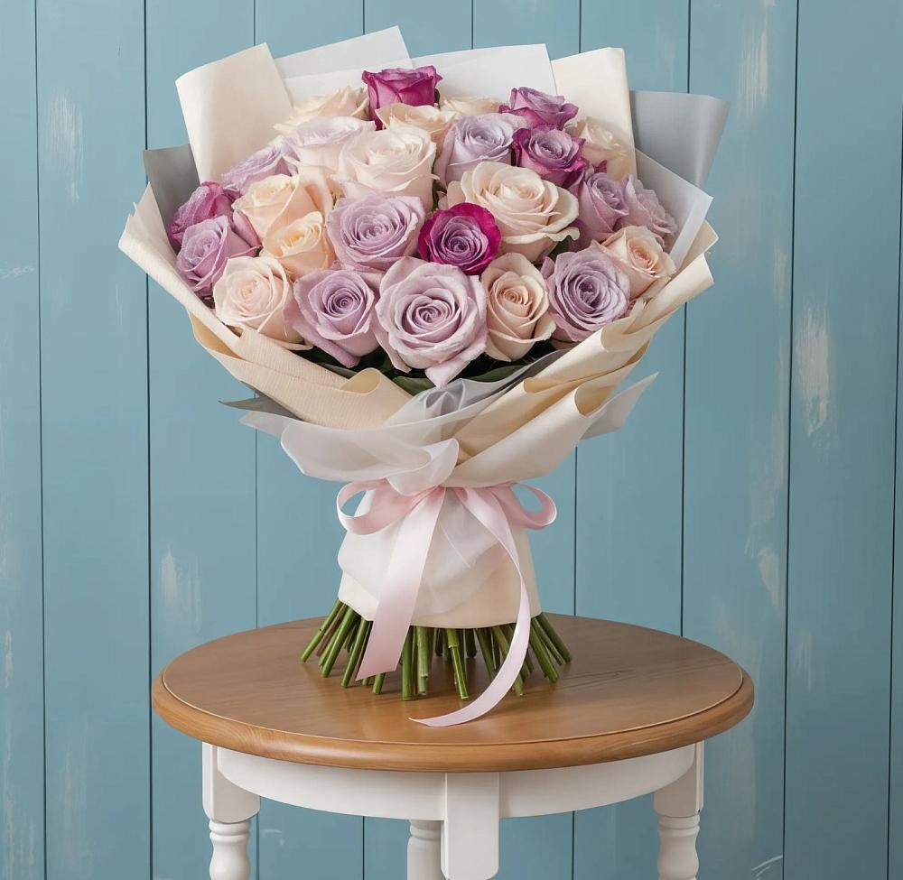 Букет цветов из: Розы в Тюменцево