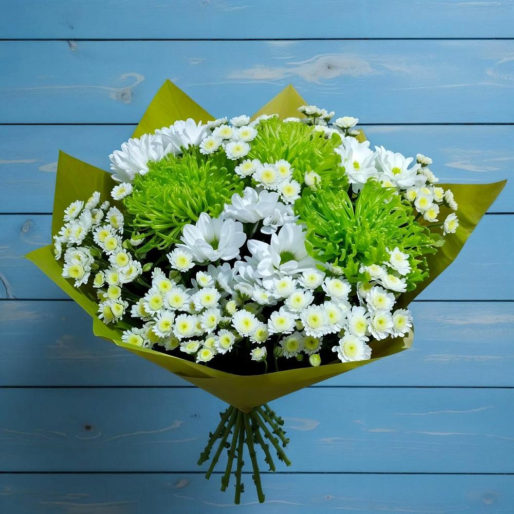 Букет цветов из: Хризантемы в Тюменцево