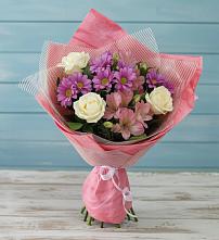 Букет цветов из:  Герберы #REPLACE_PRED# Тюменцево