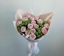 Букет цветов из:  Розы и Хризантемы в Тюменцево