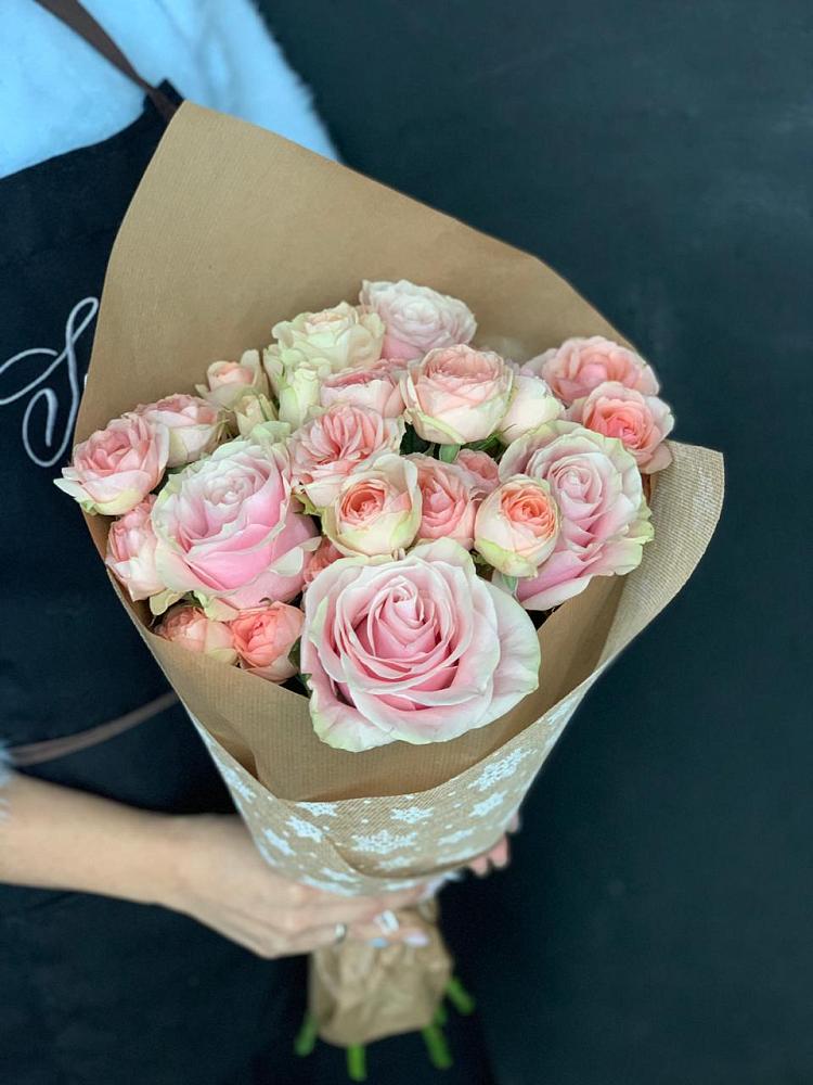 Букет цветов из: Хризантемы и Розы в Тюменцево