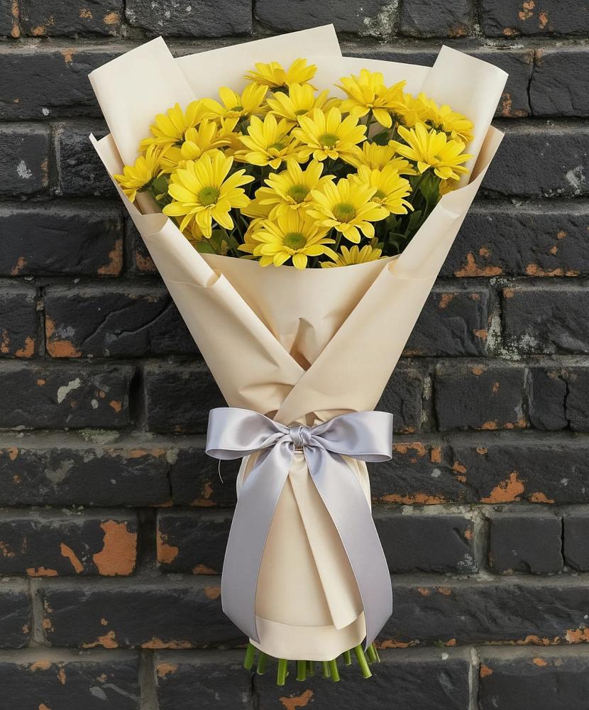 Букет цветов из: Хризантемы в Тюменцево
