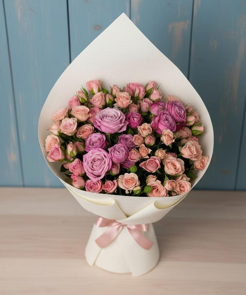 Букет цветов из: Розы в Тюменцево