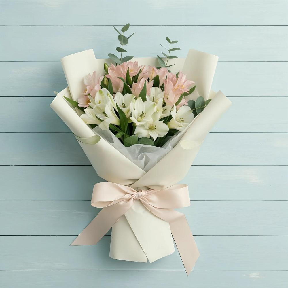 Букет цветов из: Альстромерии в Тюменцево