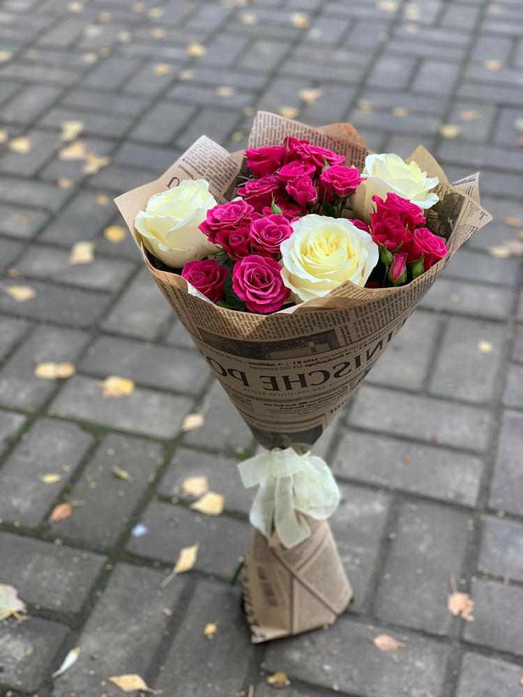 Букет цветов из: Розы в Тюменцево