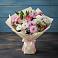 Букет цветов из: Хризантемы, Альстромерии и Розы в Тюменцево